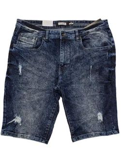 WT02 Men's Casual Denim Shorts