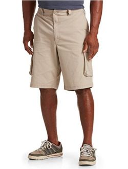 True Nation by DXL Big and Tall Stretch Cargo Shorts