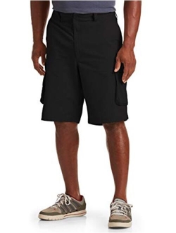 True Nation by DXL Big and Tall Stretch Cargo Shorts