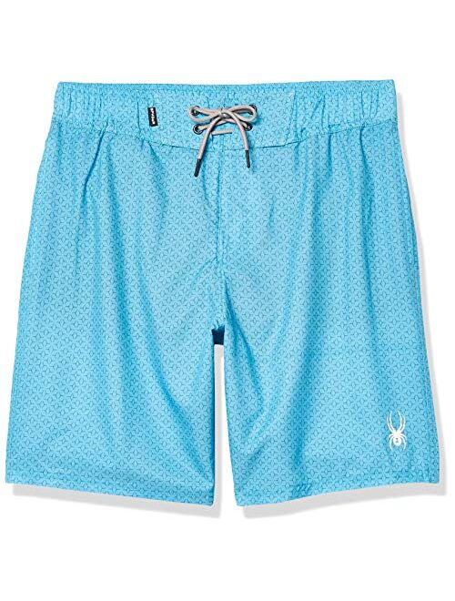 Spyder Men's 9" Geo Print Hybrid Board Short