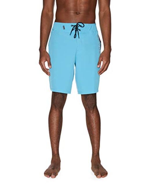 Spyder Men’s Hydro Series Laser-Cut Boardshorts - Quick Dry Lightweight Swimwear