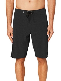 Men's Water Resistant Superfreak Swim Boardshorts, 21 Inch Outseam | Long-Length Swimsuit |