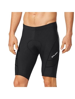Men's Cycling Shorts Padded Bicycle Riding Bike Biking Pants Tights Cycle Pockets UPF 50