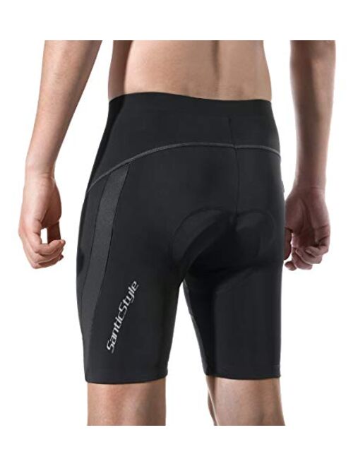 Cycling Men's Shorts 4D Padded Bicycle Riding Pants Bike Shorts and Cycling Shorts Quick-Dry Half Pants