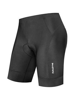 qualidyne Men's Bike Cycling Shorts, Bicycle Biking Riding Shorts, 3D Padded Half Pant -Quick Dry & Comfy