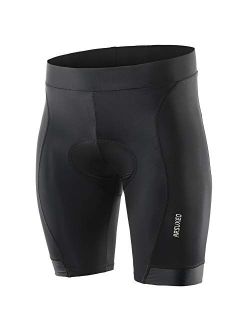 Lixada Men's Cycling Shorts Quick Dry Breathable Gel Padded Bike Riding Compression Shorts Tights