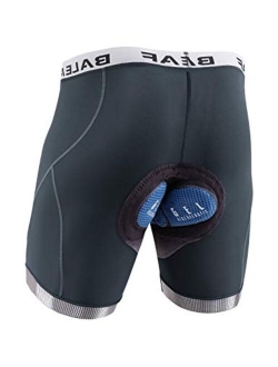 Men's Cycling Underwear Bike Shorts 4D Padded Mountain Liner Biking Bicycle Undershorts Anti-Slip