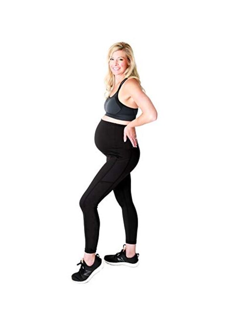 Movemama Women’s Active Maternity Leggings with Pockets
