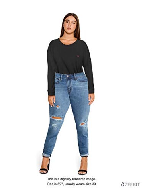 Levi's Levis Women's Plus Size Boyfriend Jeans