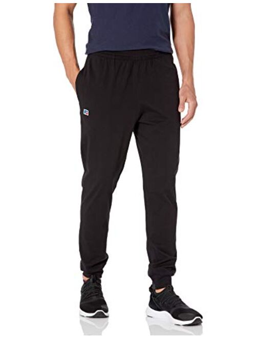 Russell Athletic Men's Jersey Cotton Joggers with Pockets