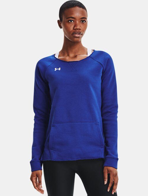 Under Armour Women's UA Hustle Fleece Crew