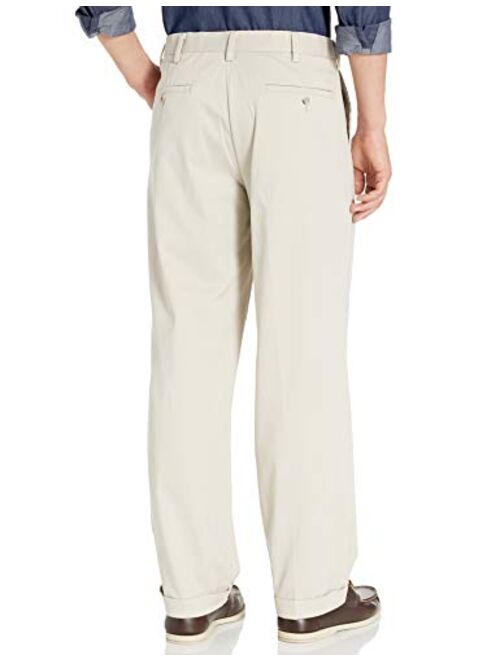 Dockers Men's Relaxed Fit Easy Comfort Pleated Work Pants D4
