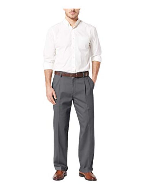 Dockers Men's Relaxed Fit Easy Pleated Work Pants