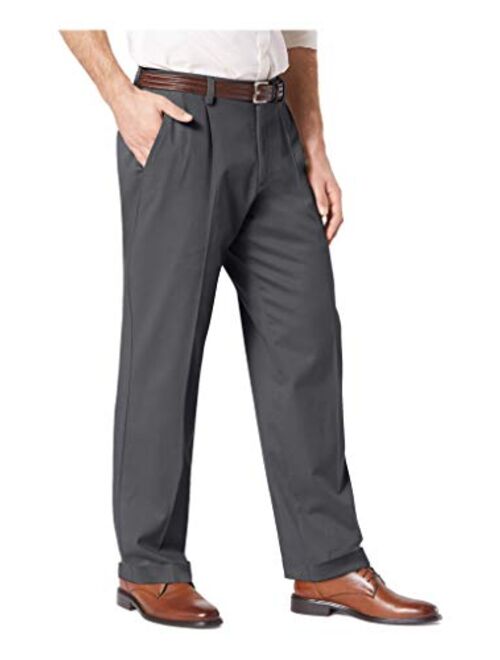 Dockers Men's Relaxed Fit Easy Pleated Work Pants