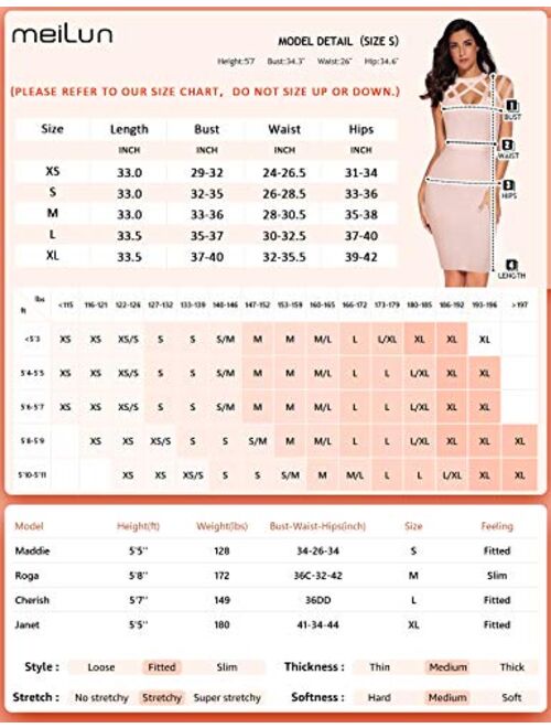 meilun Rayon High Neck Cut Out Bandage Bodycon Dresses