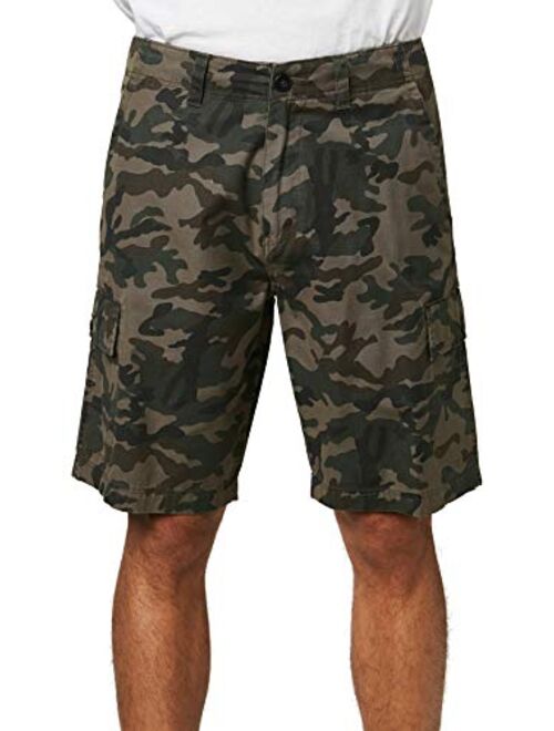 O'NEILL Men's Relaxed Fit Cargo Short, 20 Inch Outseam | Mid-Length Short |