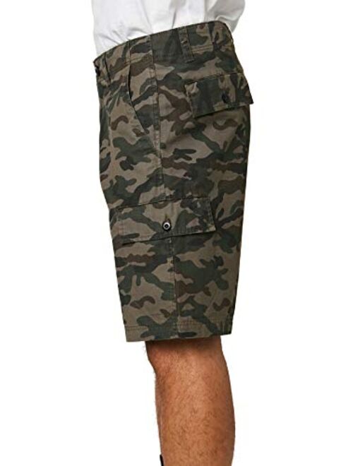 O'NEILL Men's Relaxed Fit Cargo Short, 20 Inch Outseam | Mid-Length Short |