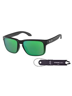 Holbrook OO9102 Sunglasses For Men For Women BUNDLE with Oakley Accessory Leash Kit