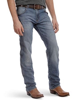Men's Retro Slim Fit Straight Leg Jeans
