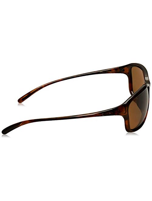 Oakley Women's She's Unstoppable 0OO9297 Polarized Round Sunglasses, TORTOISE, 57.01 mm