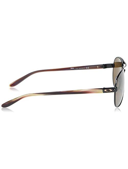 Oakley Women's Oo4108 Tie Breaker Metal Aviator Sunglasses