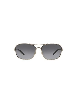 Women's Oo4116 Sanctuary Metal Rectangular Sunglasses