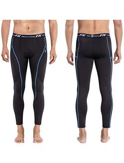 FITEXTREME MAXHEAT Mens Thermal Underwear Pants Long Johns Bottom with Fleece Lined