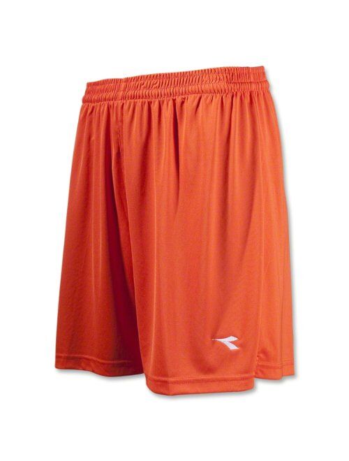 Diadora Men's Grinta Soccer and Sports Shorts (Orange, Medium)