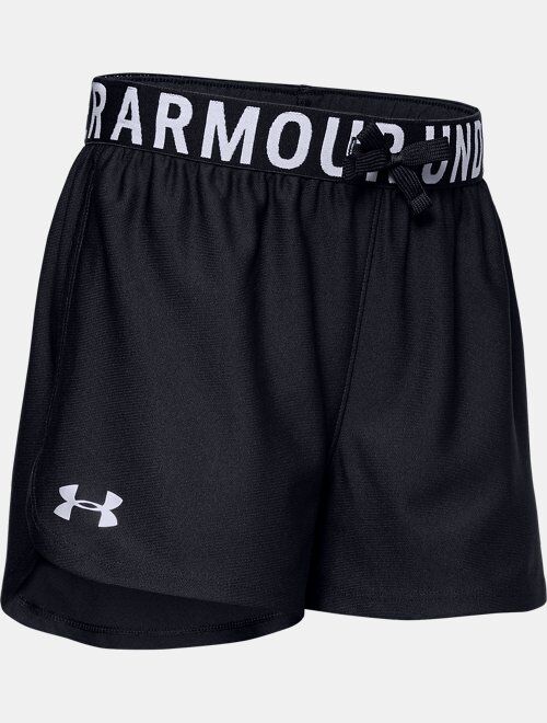 Under Armour Girls' UA Play Up Solid Shorts