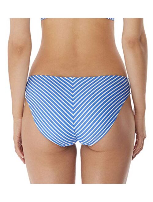 Freya Women's Mini Striped Printed Beach Hut Bikini Brief Swim Bottom AS6793