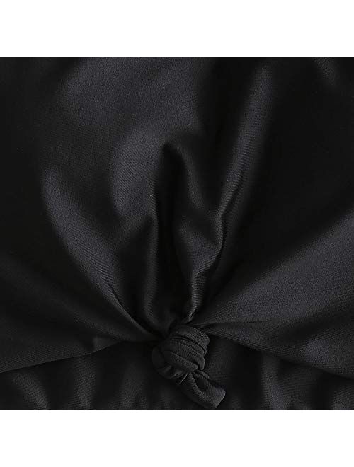 ZAFUL Women's High Waisted Bikini Scoop Neck Swimsuit Two Pieces Bathing Suit