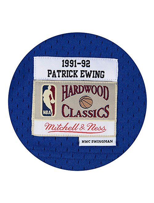 Mitchell & Ness Men's Patrick Ewing New York Knicks NBA Throwback HWC Jersey