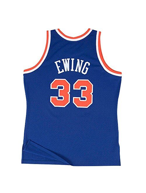 Mitchell & Ness Men's Patrick Ewing New York Knicks NBA Throwback HWC Jersey