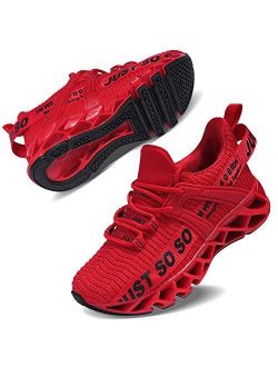 Boys Girls Sneakers Kids Running Sports Athletic Non-Slip Shoes for Little Kids/Big Kids