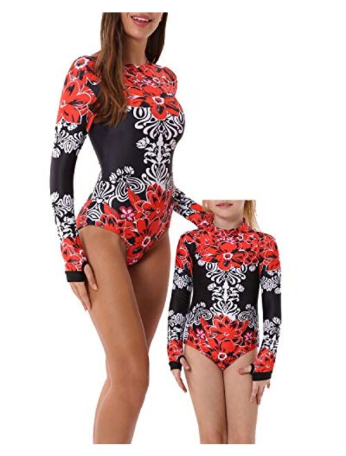 Please Order Seperately YOLIPULI Mother and Daughter Swimwear Family Matching Swimsuit Womens Rashguard Girls Swimwear 