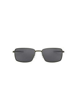 Men's Oo4075 Wire Metal Rectangular Sunglasses
