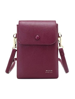 Small Crossbody Phone Purse for Women, Card Holder Wallet Shoulder Bags