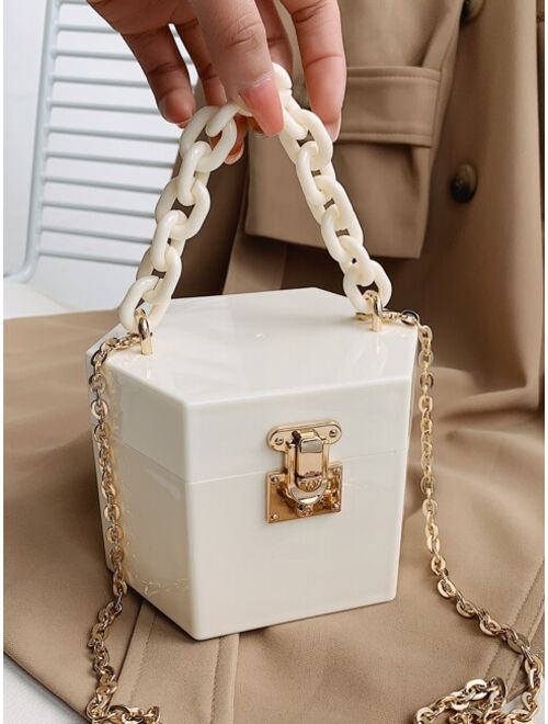 Shein Mini Chain Box Bag