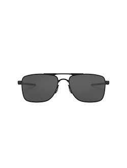 Men's Oo4124 Gauge 8 Metal Rectangular Sunglasses