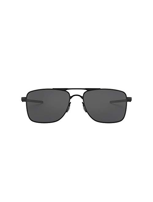 Oakley Men's Oo4124 Gauge 8 Metal Rectangular Sunglasses