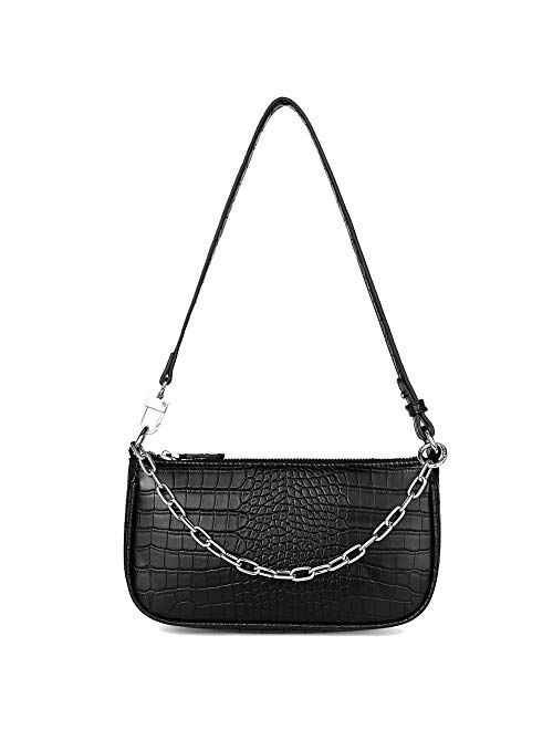 WESTBRONCO Women Classic Small Clutch Shoulder Tote HandBag bundle with handbags