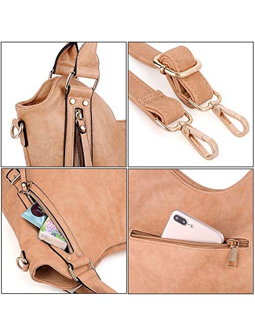 UTO Women Handbags Shoulder Bags Tote PU Leather Handbags Fashion Large Capacity Bags