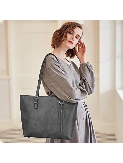 WESTBRONCO Women Leather Handbags Purses Bundle with Hobo Crossbody Bucket Bags