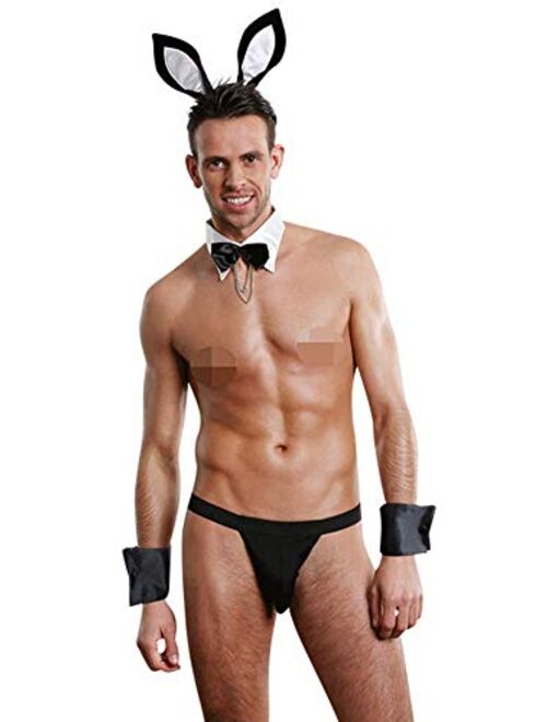 HONIEE Mens Role Play Costume Outfit Lingerie for Men
