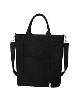 Large Canvas Shoulder Tote Bag for Women Casual Handbags Work Bag Shopping Travel bag Crossbody