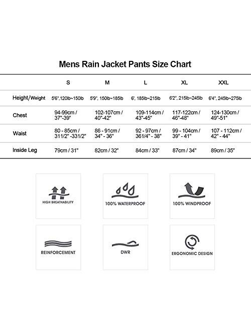 Navis Marine Fishing Jacket with Bib Pants Waterproof Men Women Rain Suits Breathable Durable