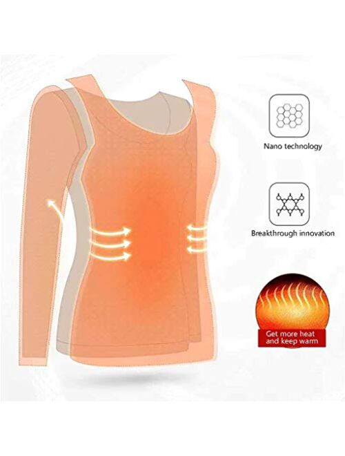 Lixin Winter Outdoor Electric Heated Thermal Underwear Set Temperature Adjustments Clothing Warm Suitable for Men and Women,Black,XXL