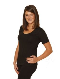 Octave 6 Pack Ladies/Womens Thermal Underwear Short Sleeve T-Shirt/Vest/Top