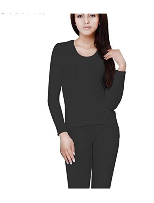  COLORFULLEAF Womens Cotton Thermal Underwear Union