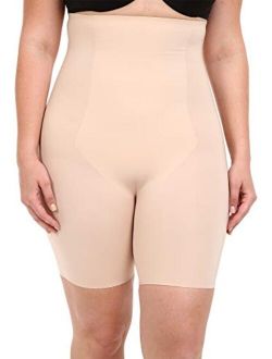 Women's Plus Size Thinstincts High-Waisted Mid-Thigh Short